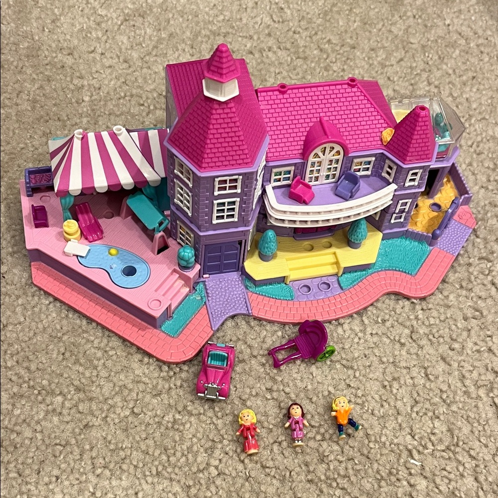 Vintage Polly Pocket 1994 Magical Mansion